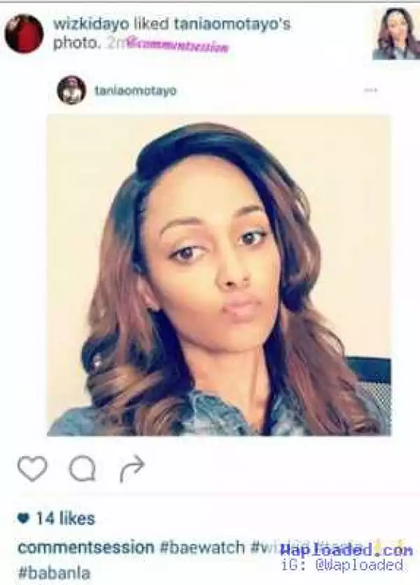 Wizkid might still have a thing for Tania Omotayo